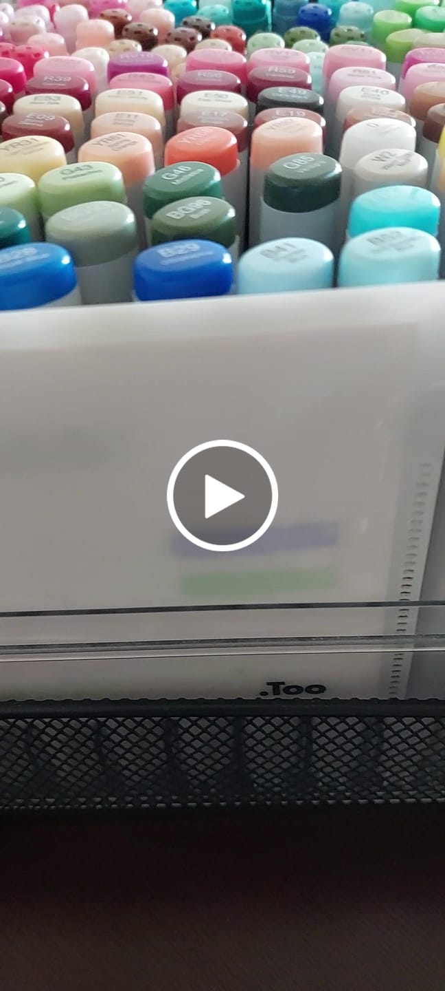 Customer video review of Copic Ciao - Marcador Recargable (180 Colores)