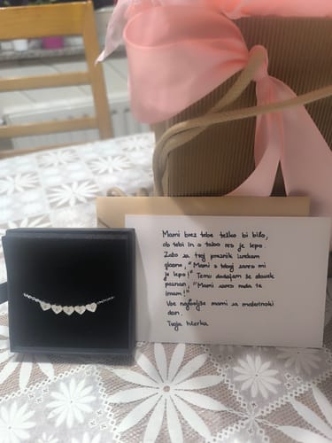 Customer photo review of Zapestnica: Little Heart