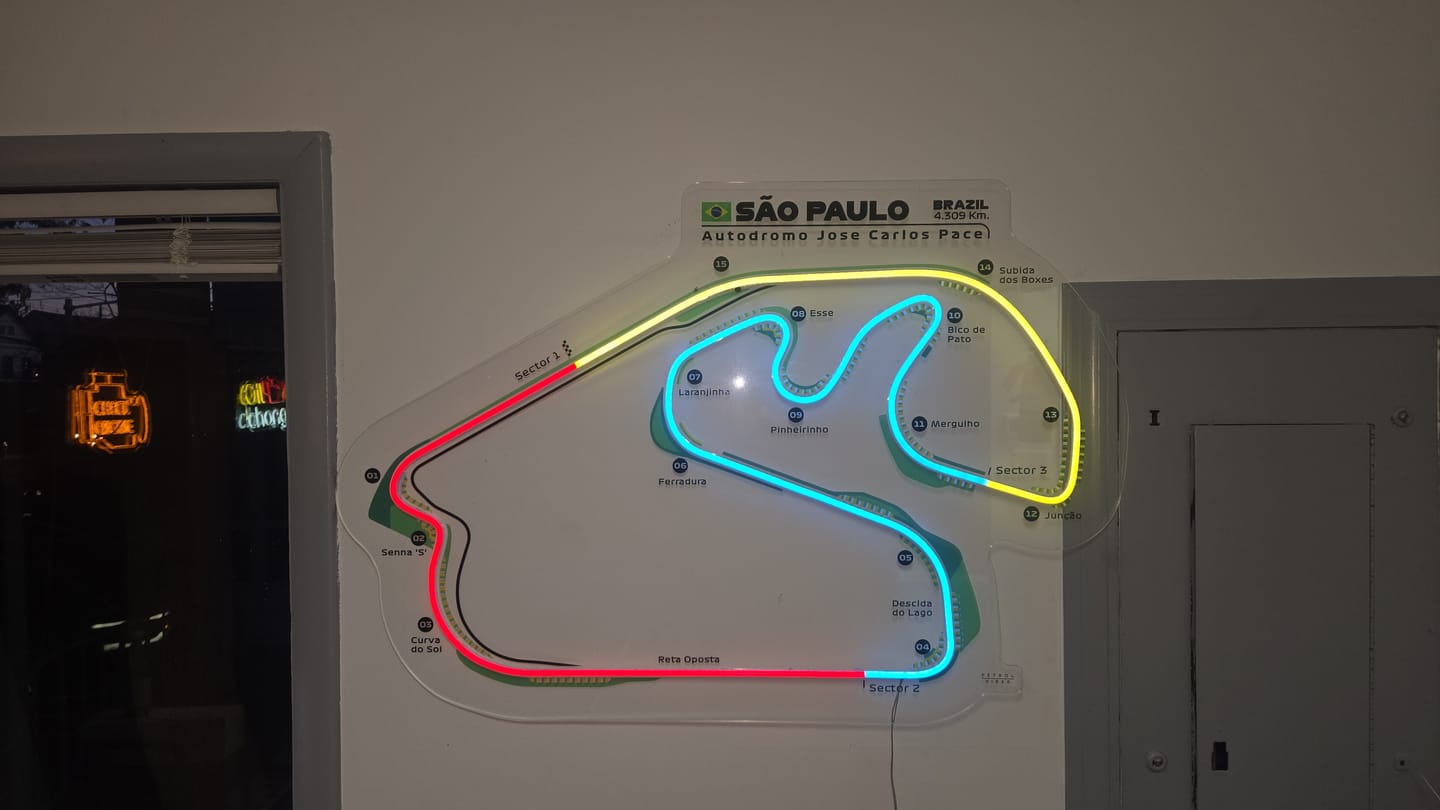 Customer photo review of Autodromo Jose Carlos Pace Neon Race Track
