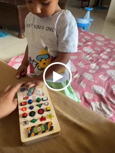 Customer video review of Beat Maker Montessori Busy Board - V9 Rechargeable