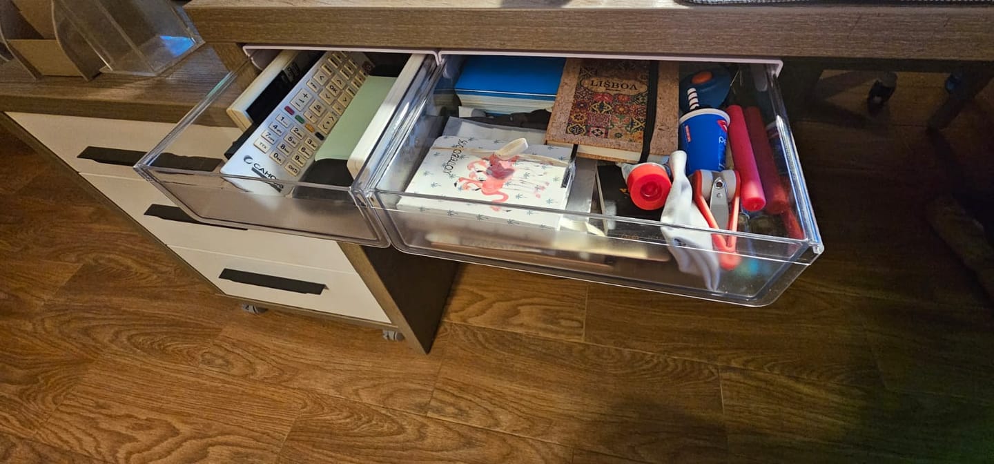 Customer photo review of Boîte de Rangement de Bureau