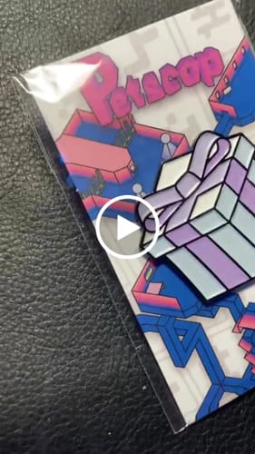 Customer video review of Custom Enamel Pins