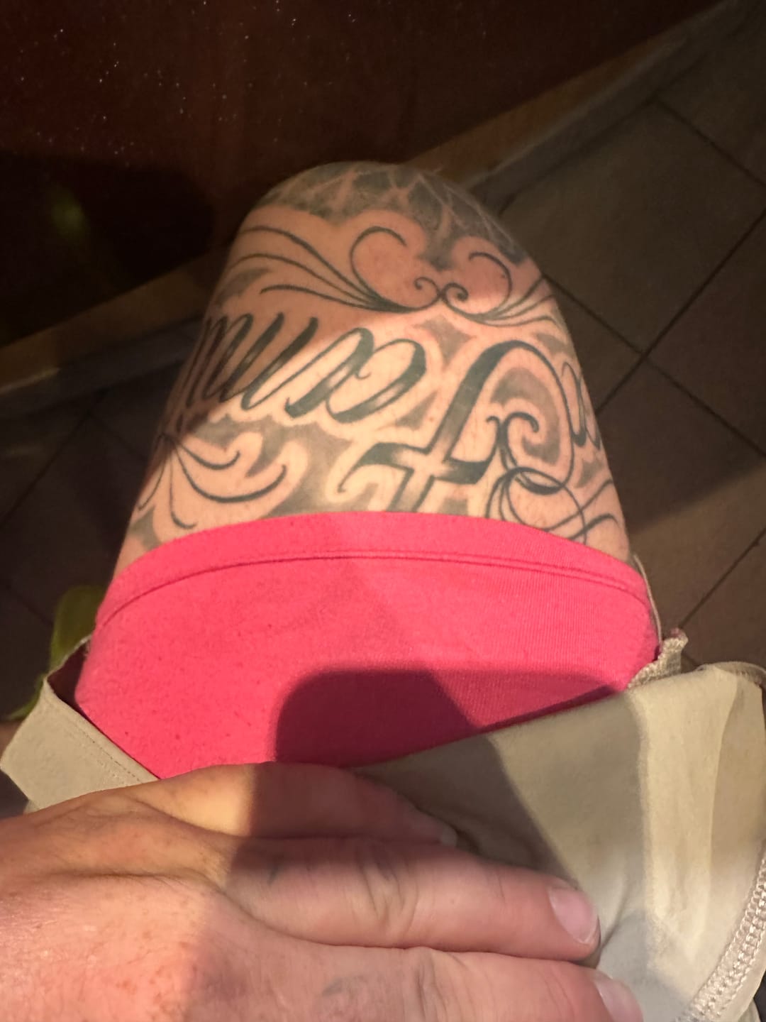 Customer photo review of Hot Pink - Boxer Briefs
