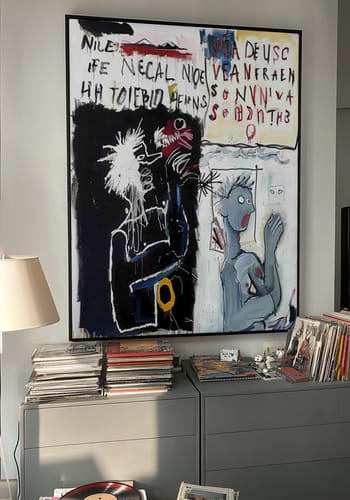 Customer review photo for Abstract Graffiti Art #GA056