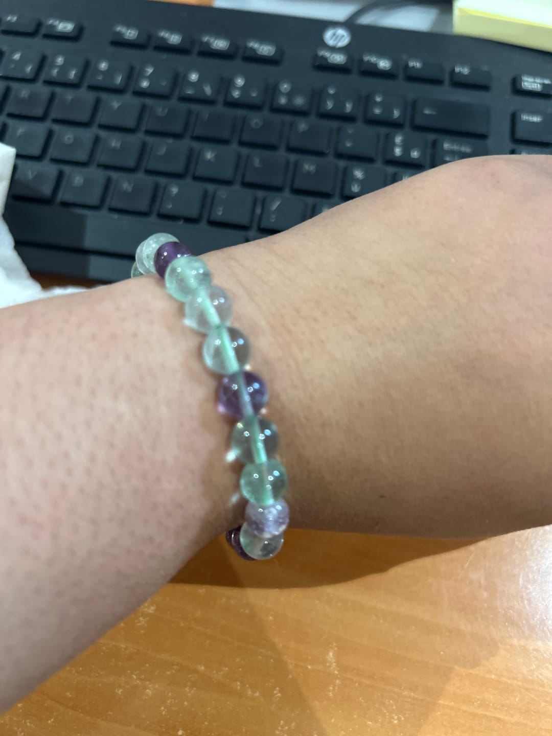 Customer photo review of Bracelet fluorine