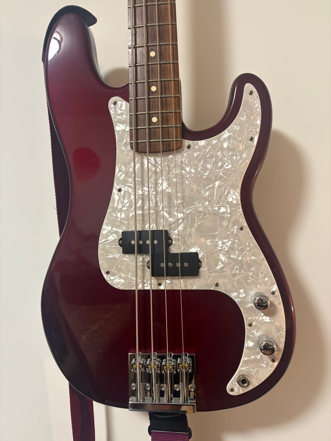 Customer photo review of 4 String KickAss™ Bass Bridge
