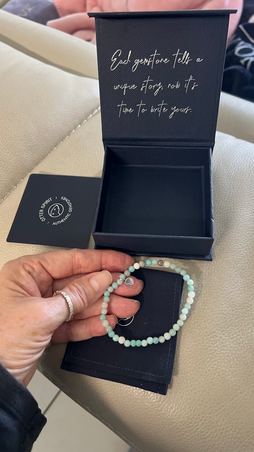 Customer photo review of Multi-Amazonite Bracelet Mini