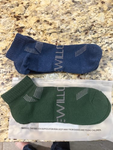 Customer photo review of Men's Alpaca Socks