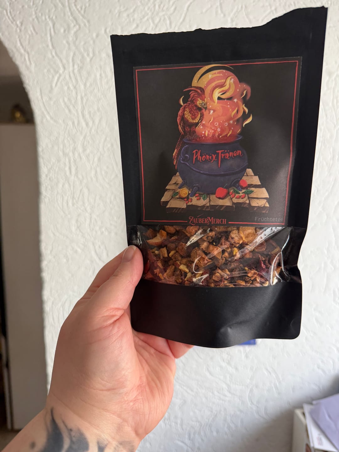 Customer photo review of Phönix Tränen - Zaubertrank Teemischung