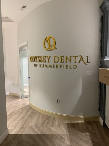 Customer photo review of custom sign