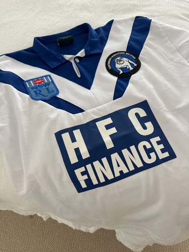 Customer photo review of 1985 Canterbury Bankstown Bulldogs Retro Jersey