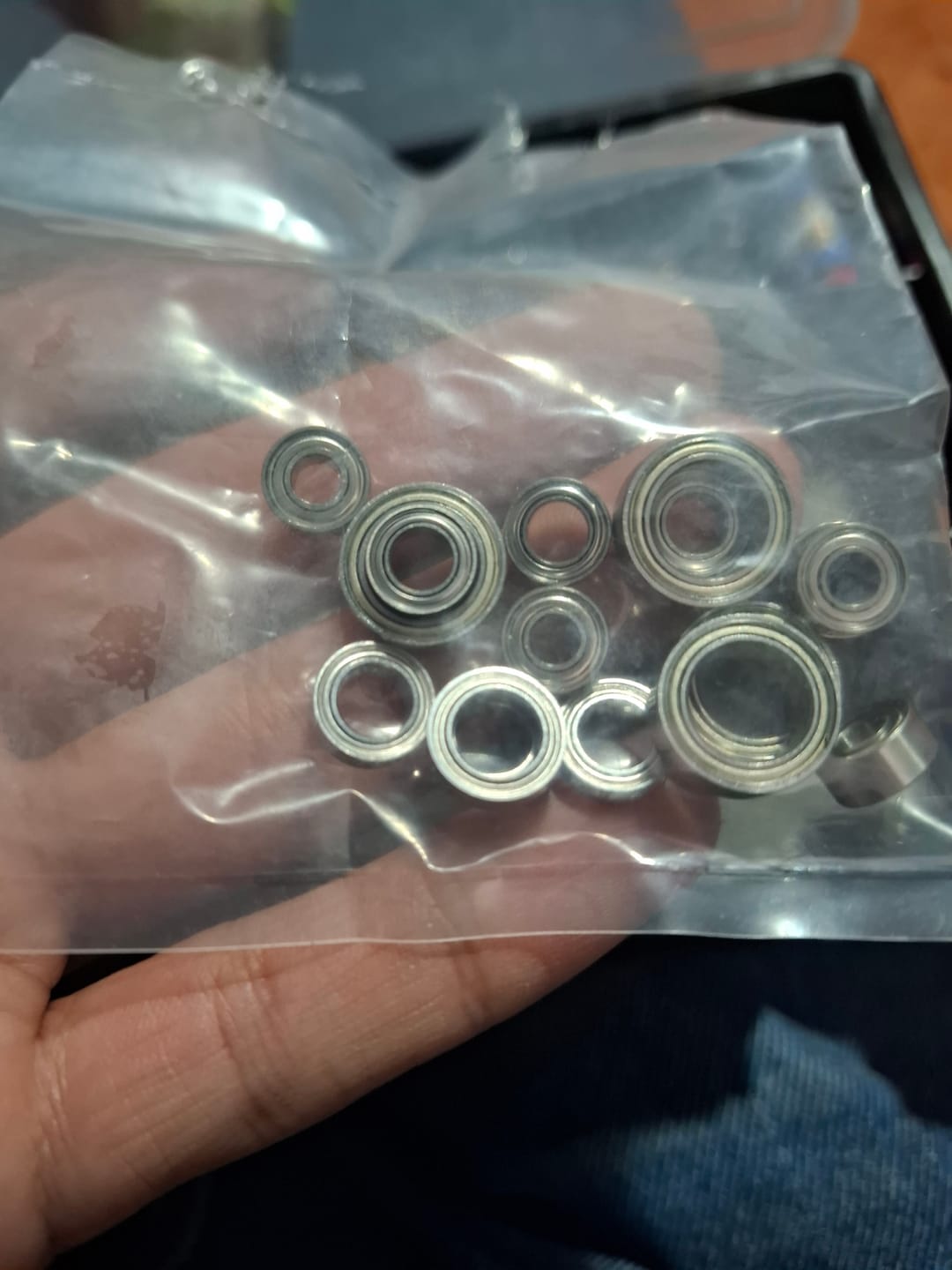 Customer photo review of Ball Bearing Set Spare Part for RC Car ROG1 and X12S