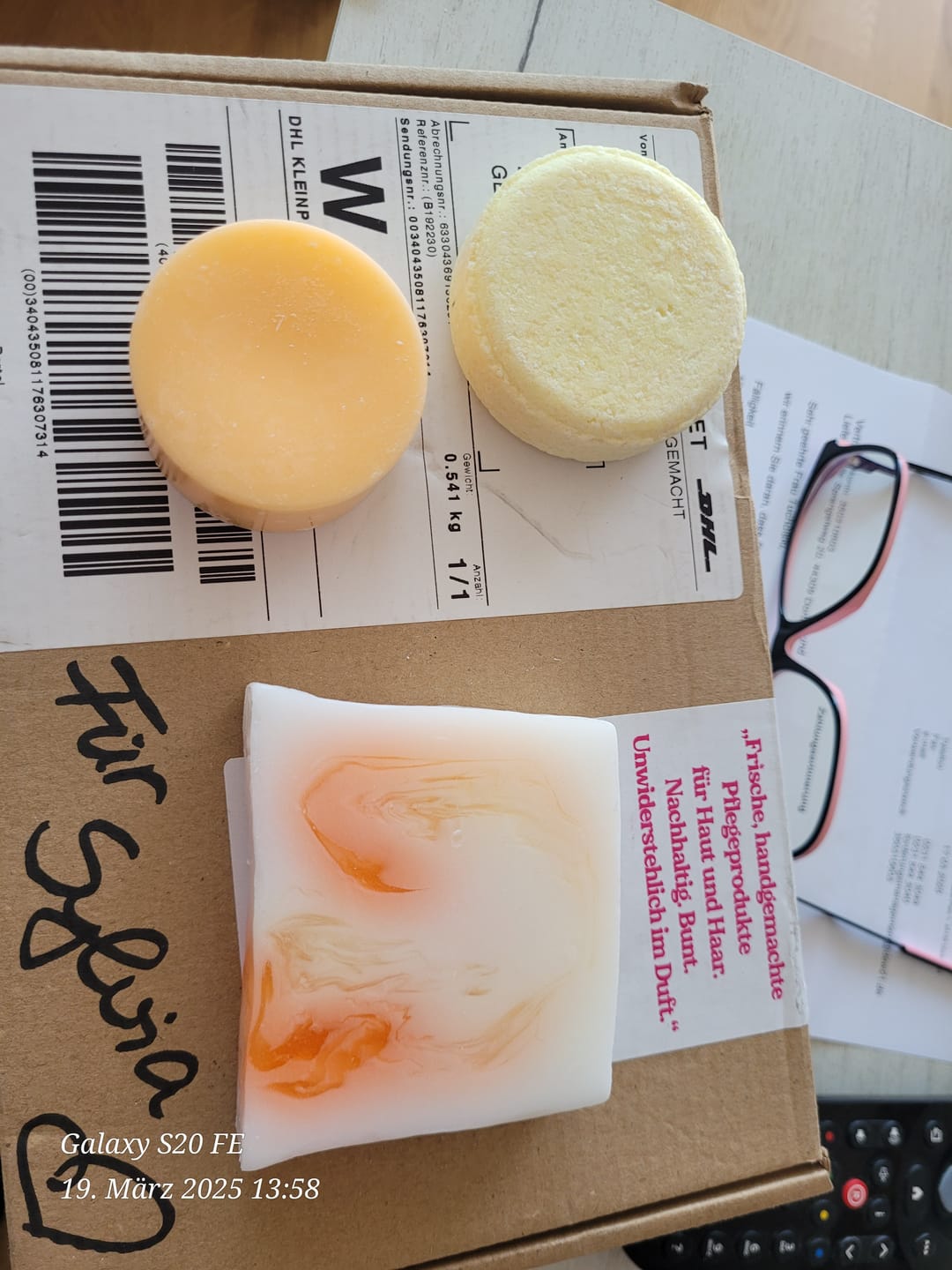 Customer photo review of Pure Sensitive "sensible Kopfhaut"