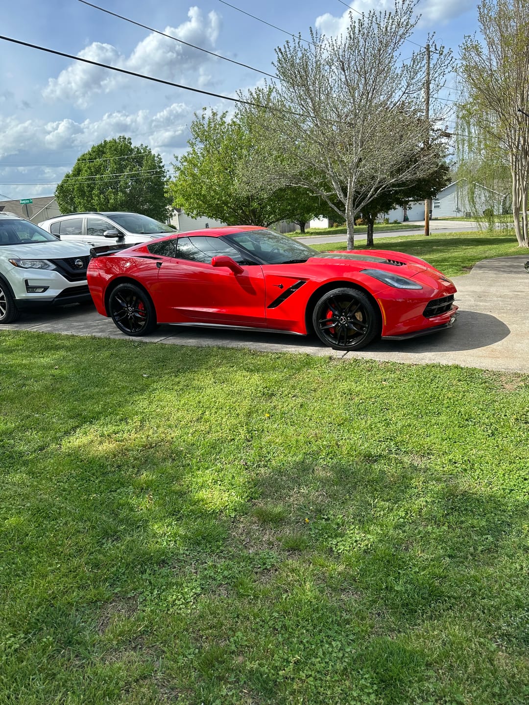 Customer photo review of Chevrolet Corvette C7 Stage 2 Front Splitter