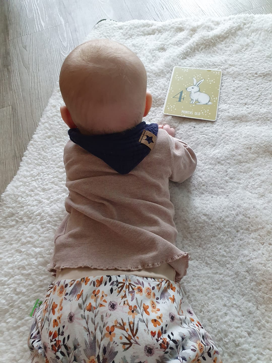 Customer photo review of Naturkind Biomode® Mitwachshose / Babyhose  Bio Baumwolle -Vintage Flowers- ★exklusiv★