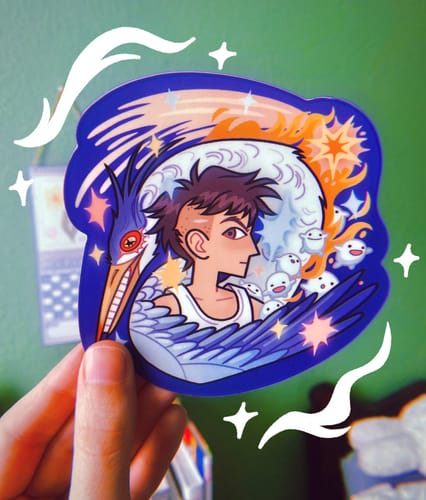 Customer photo review of Seasonal Sticker Sale 2" - 9"