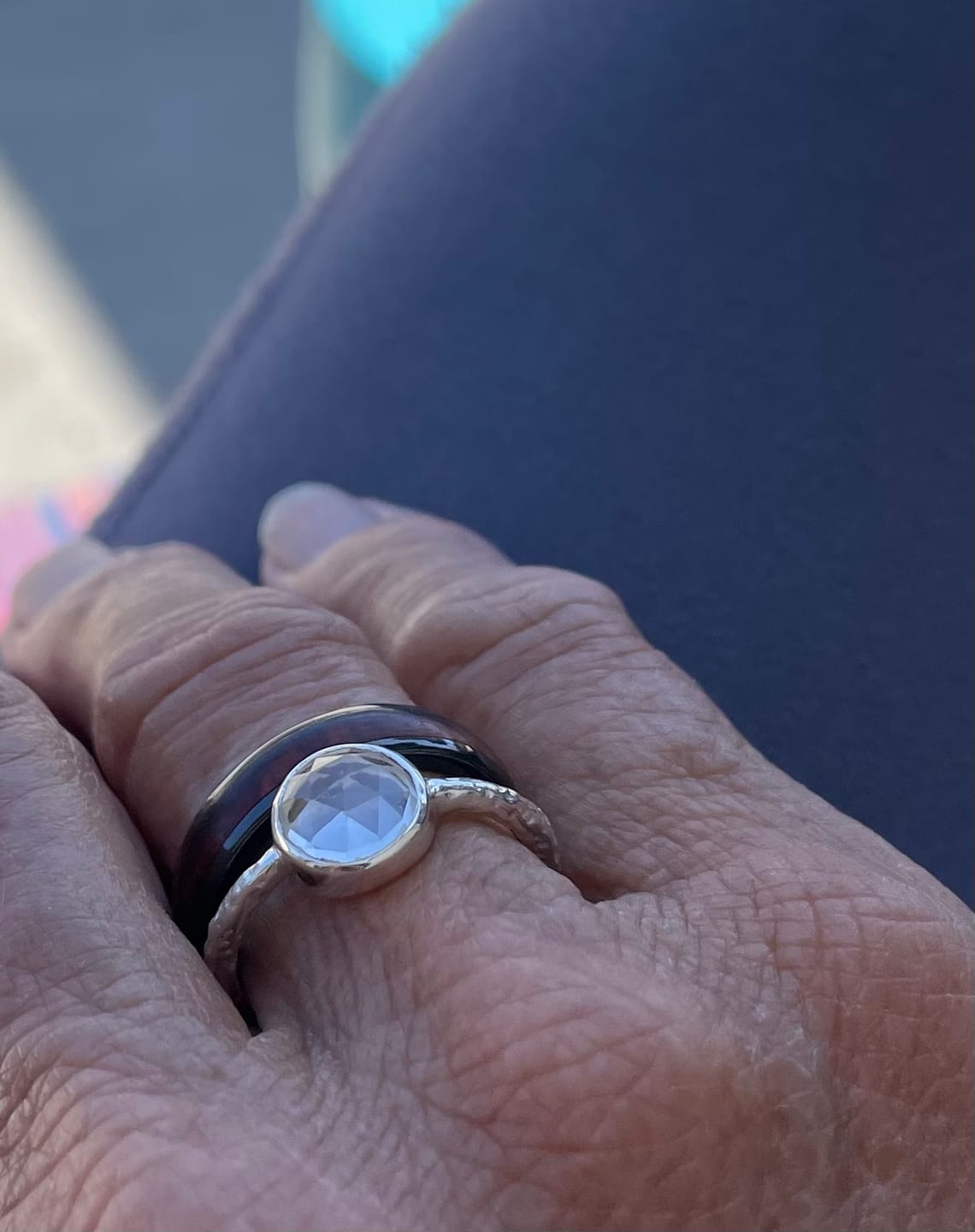 Customer photo review of White Topaz Mini