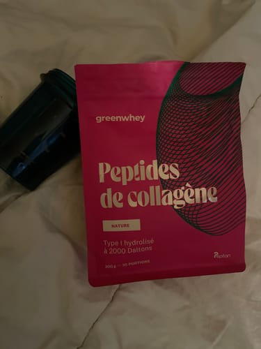 Customer photo review of Peptides de Collagène PEPTAN®