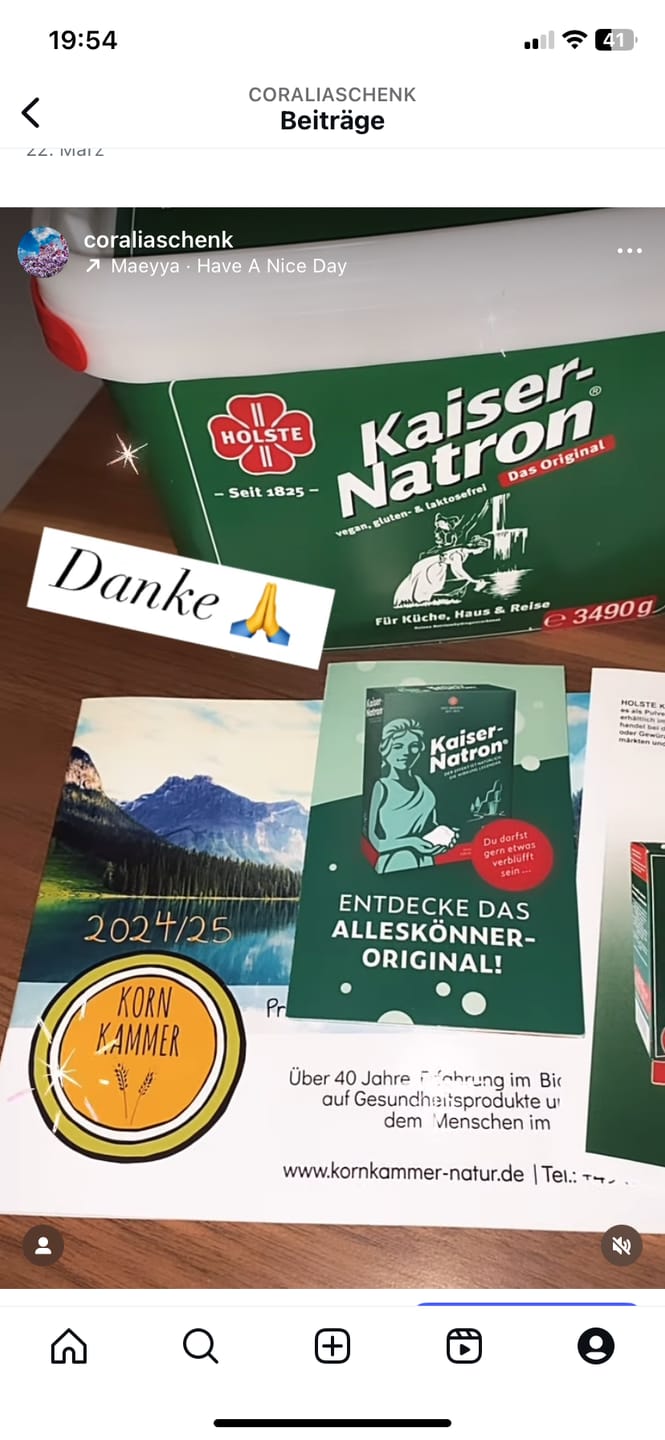 Customer photo review of Kaiser Natron im Eimer 3,49 kg