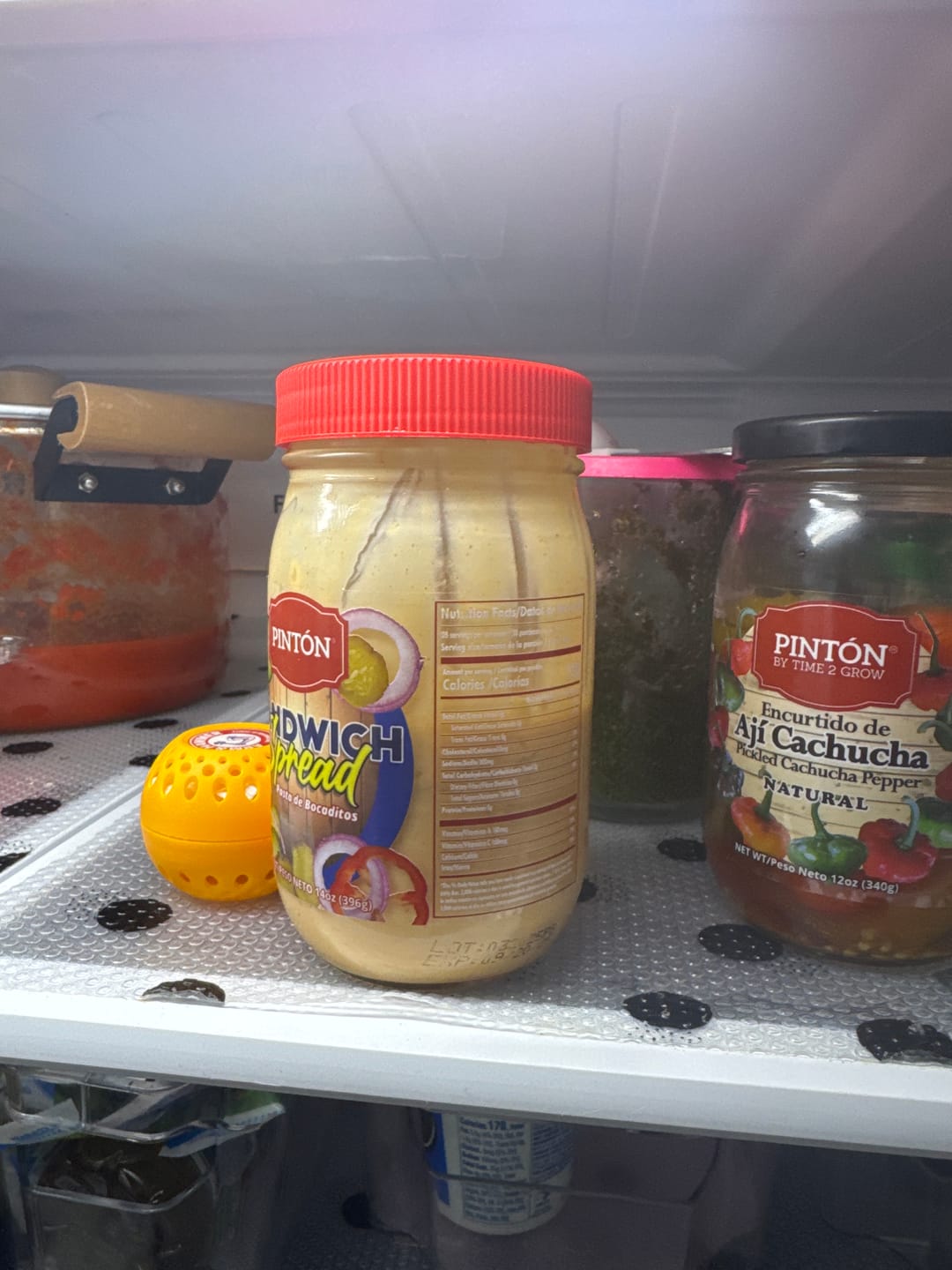 Customer photo review of pintón Sandwich Spread: Bold, Creamy Flavor in Every Bite!, Pasta de Bocaditos