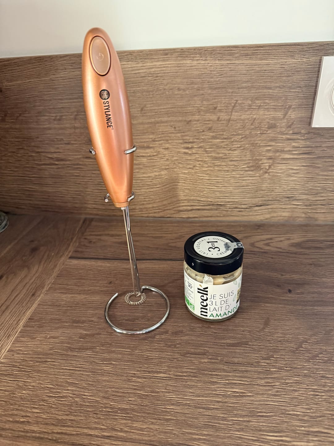 Customer photo review of Duo Meelk 2 pots Amande