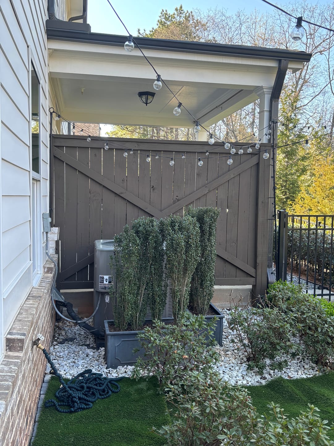Customer photo review of Central AC Cover - Bronze
