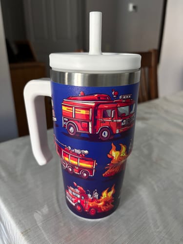 Customer photo review of Anti Spill 20oz and 40oz CREWCUP Lid