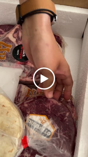 Reseña con vídeo de un cliente sobre Kit Carne Asada