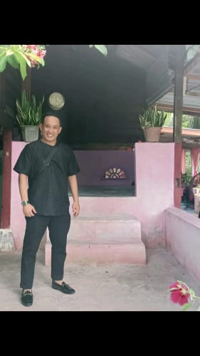 Customer photo review of Belgian Loafer Horsebit Buckle - Black Polished (Gold Buckle)