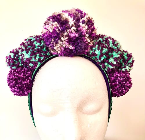 Customer photo review of Budget Satin Headband 3.5cm HB009