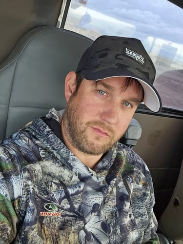 Customer photo review of Limited Black Camo Hydro-Snapback