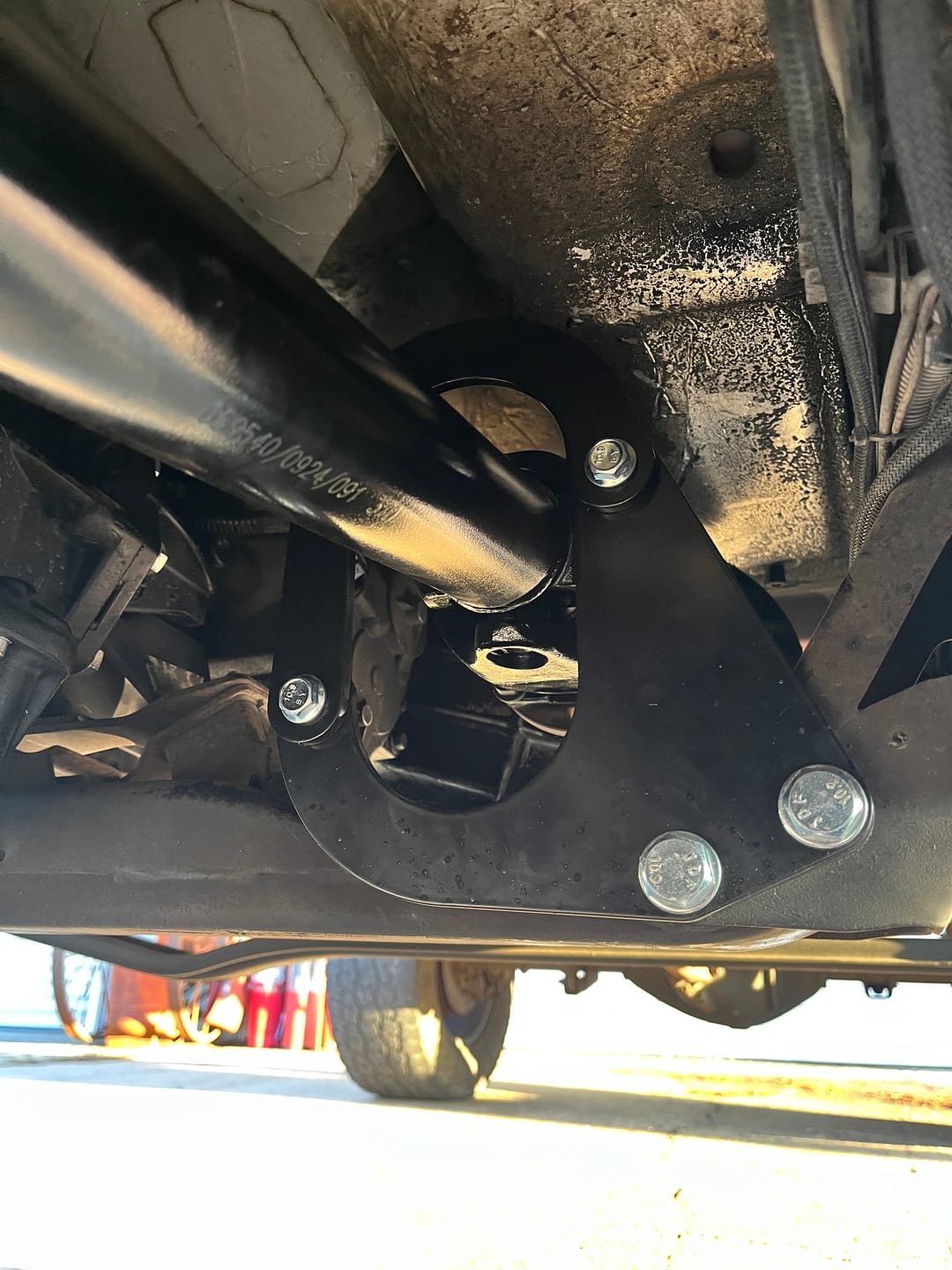 Customer photo review of 2003-2013 Ram 2500, 2003-2012 Ram 3500 Front Driveshaft Loop Kit