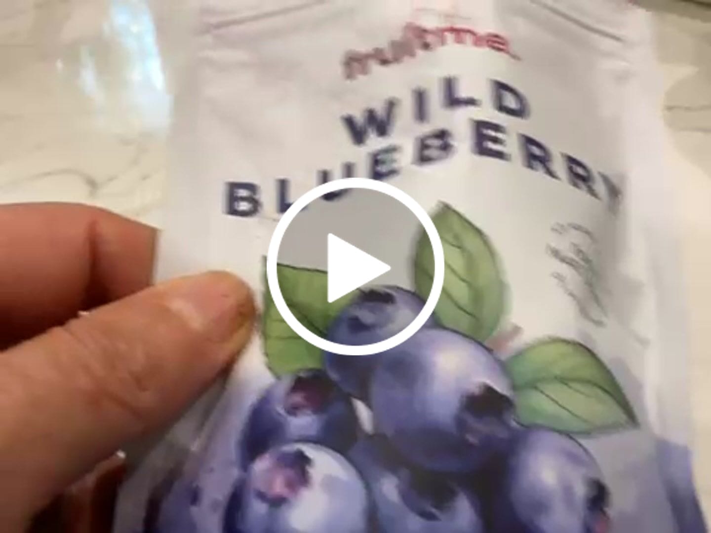 Customer video review of Wild Blueberry Powder