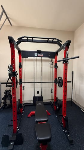 Customer photo review of Major Fitness PLM03 All-In-One Home Gym Power Rack