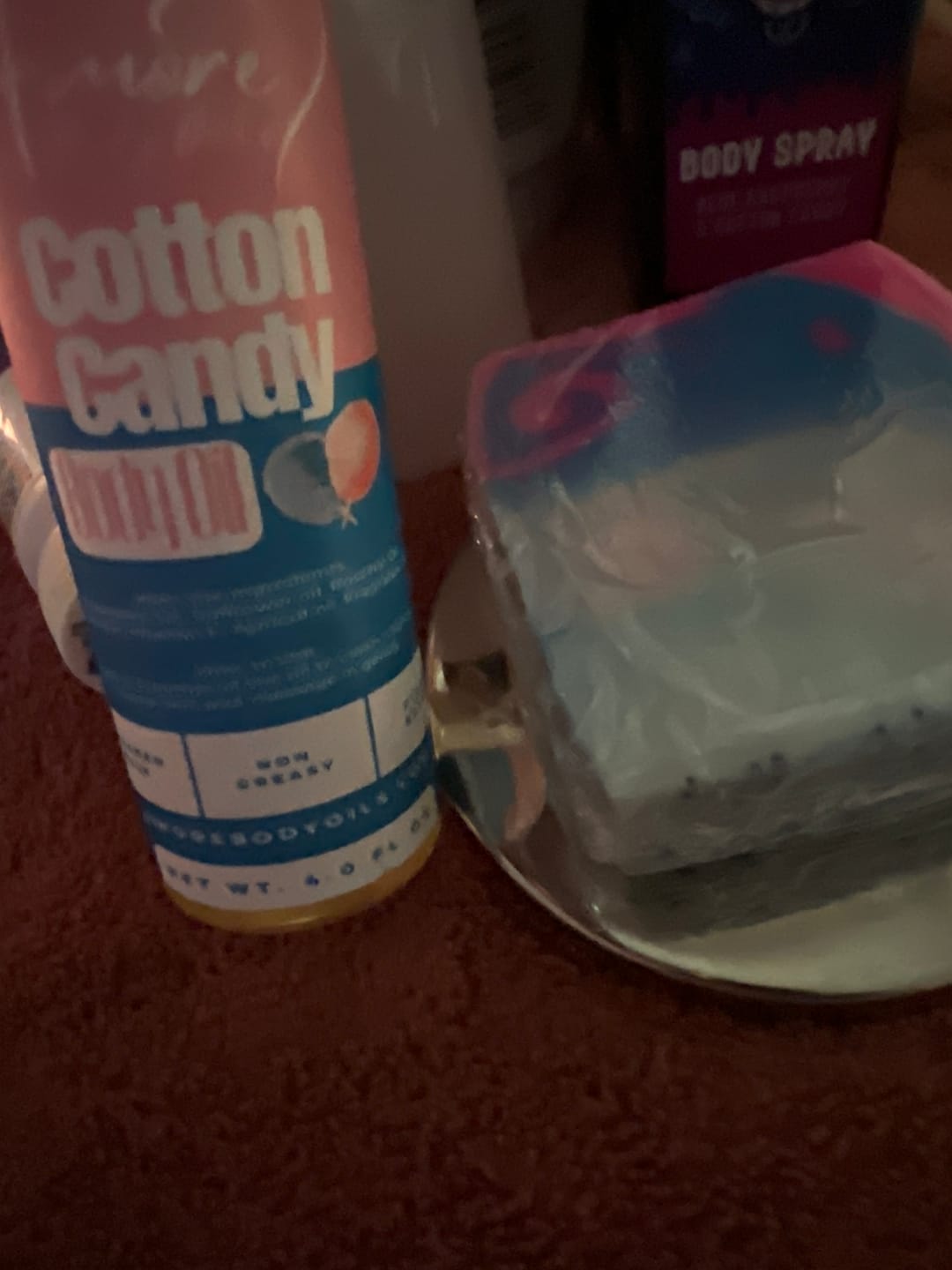 Customer photo review of Cotton Candy - Body Oil
