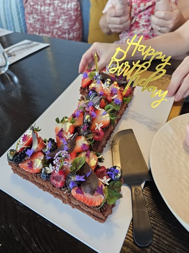 Customer photo review of Birthday Topper