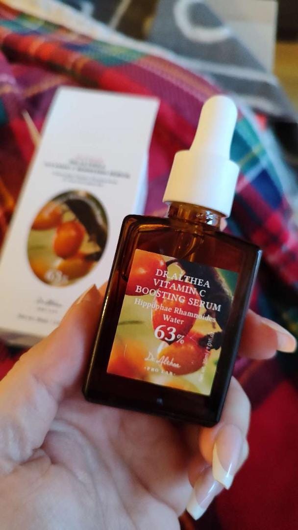 Customer photo review of DR. ALTHEA - Vitamin C Boosting Serum 30 ML | Suero Iluminador Reafirmante