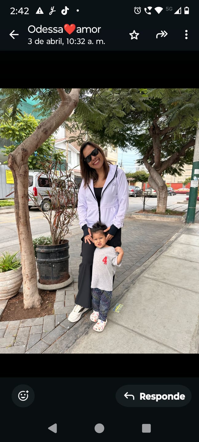Customer photo review of SET OVERTRIP BLANCO (CASACA + CARGO)