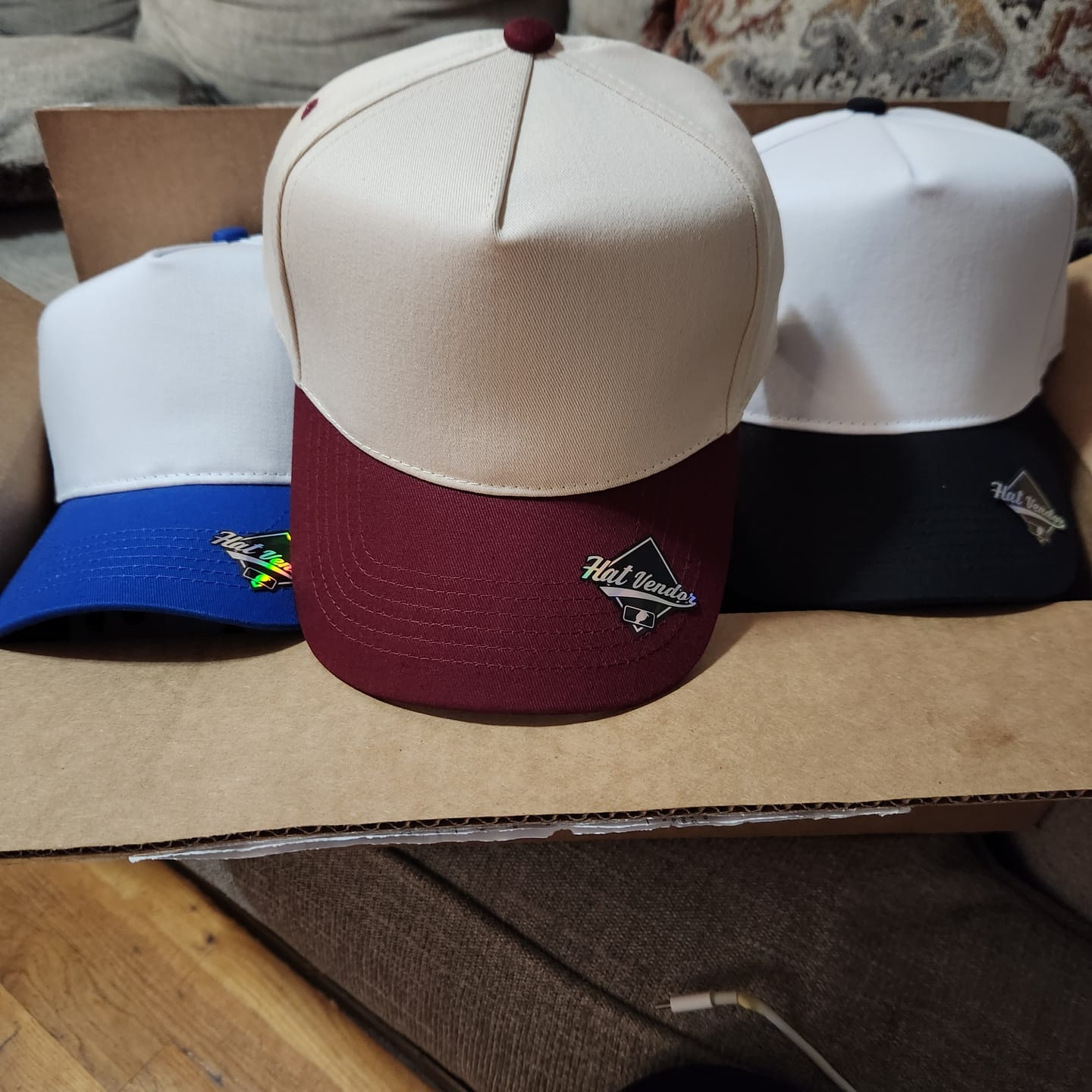 Customer photo review of K-Frame 5 Panel Baseball Hat