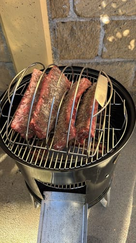 Reseña con foto de un cliente sobre Baby Back Ribs de Cerdo