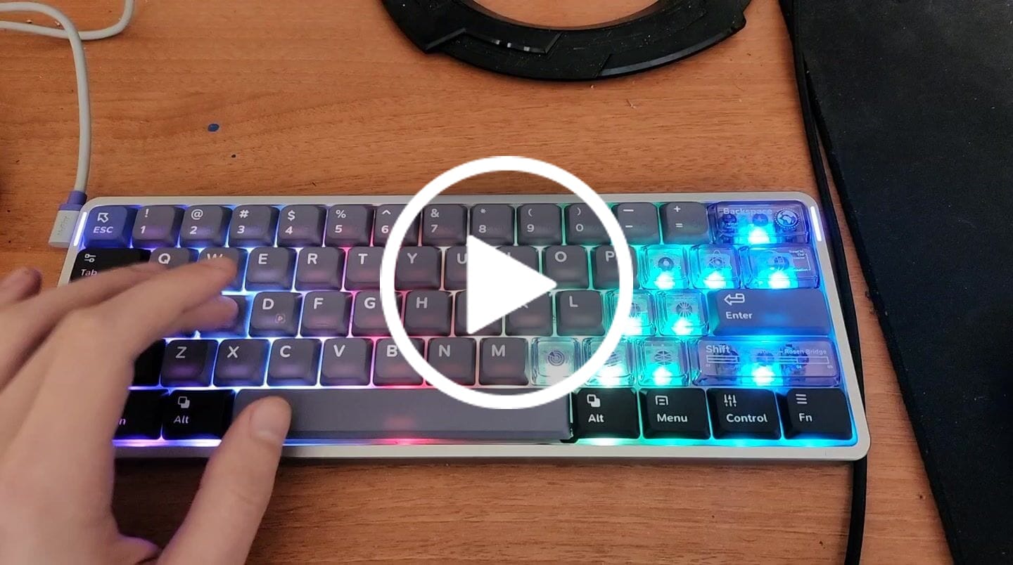 Customer video review of NuPhy Air60 HE Klavye (Manyetik Switch / HE)
