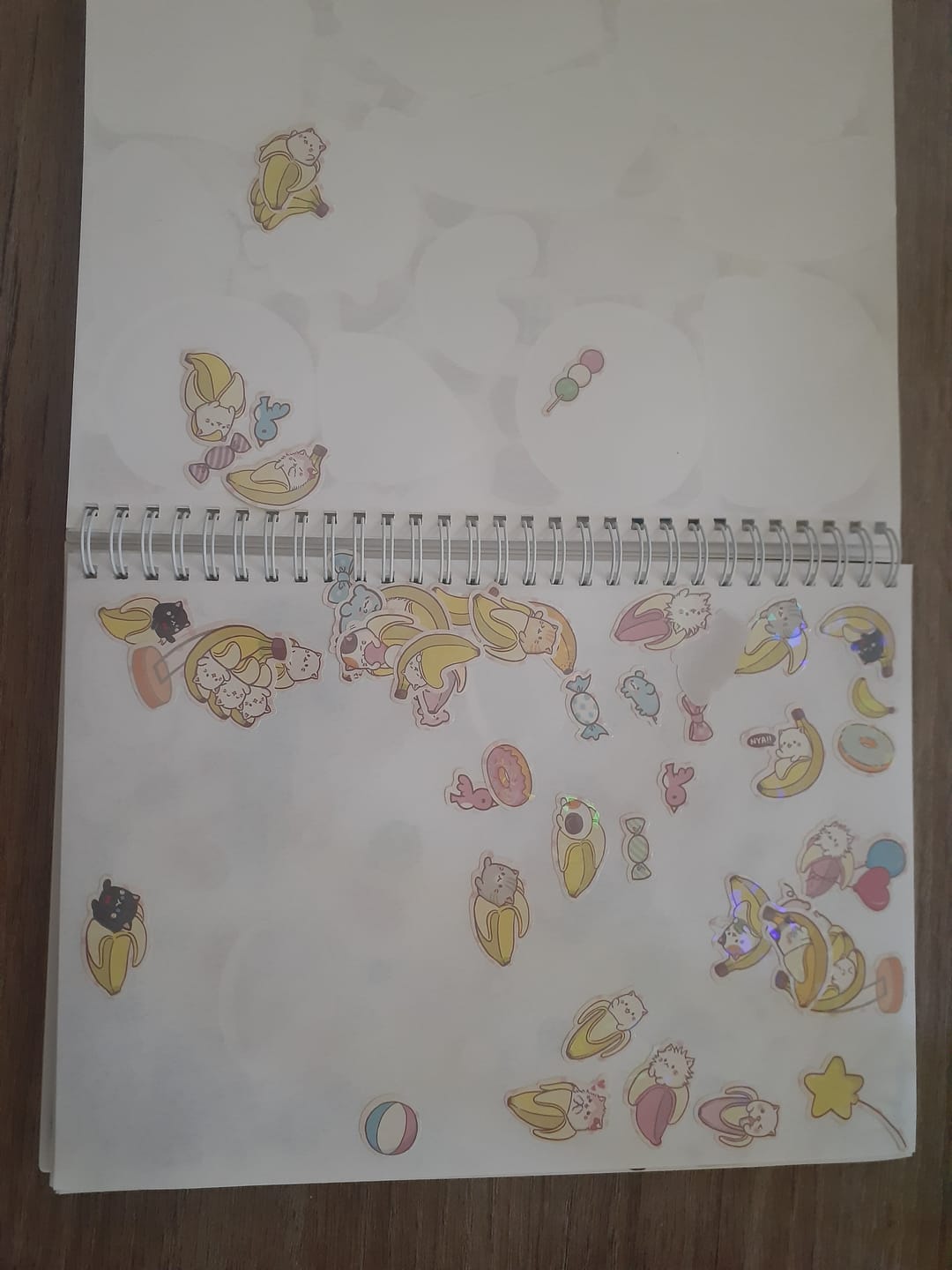 Customer photo review of Primary Clown TV Head Large Reusable Sticker Book