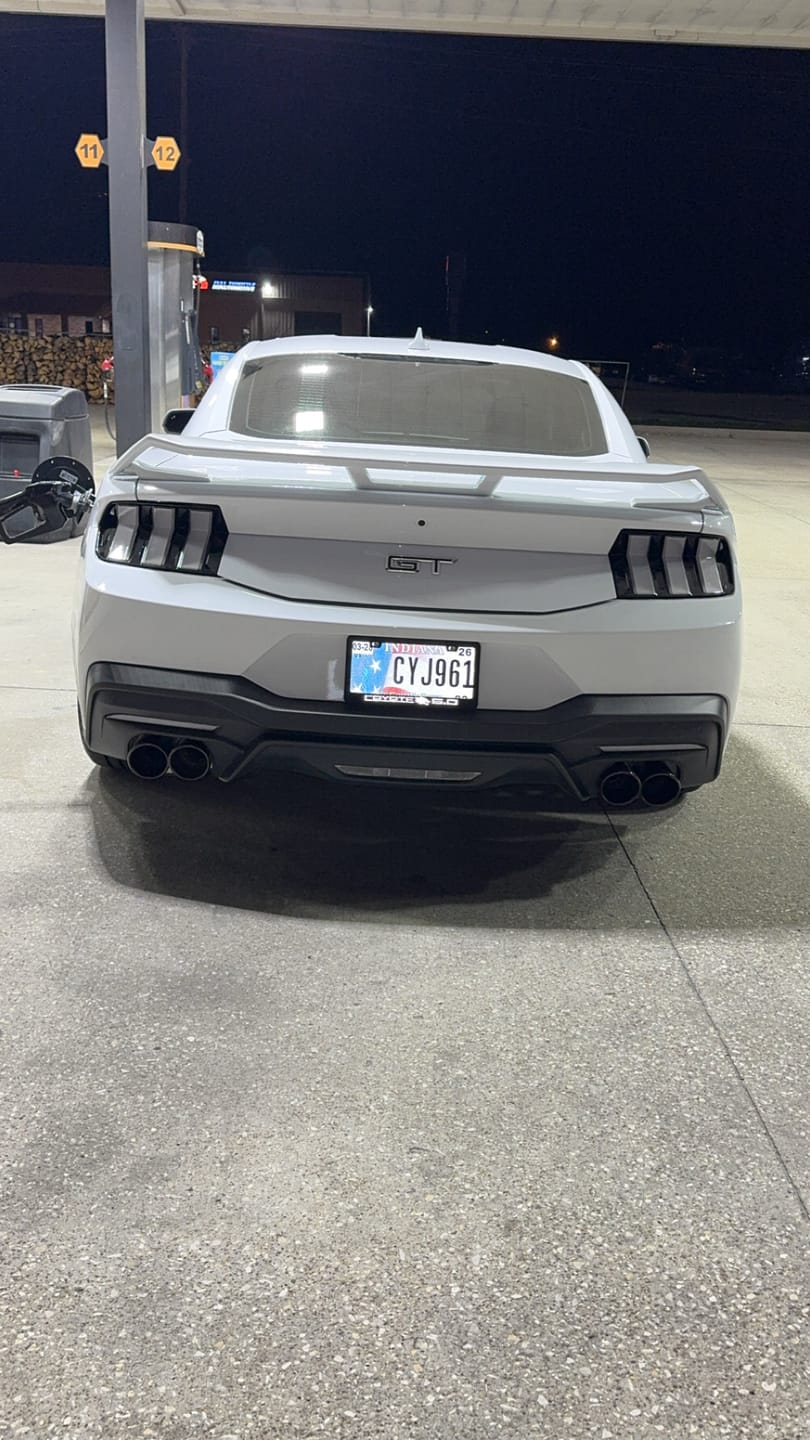 Customer photo review of 2024 + Ford Mustang S650 Euro Style Taillights Amber Turn Signal Sequential