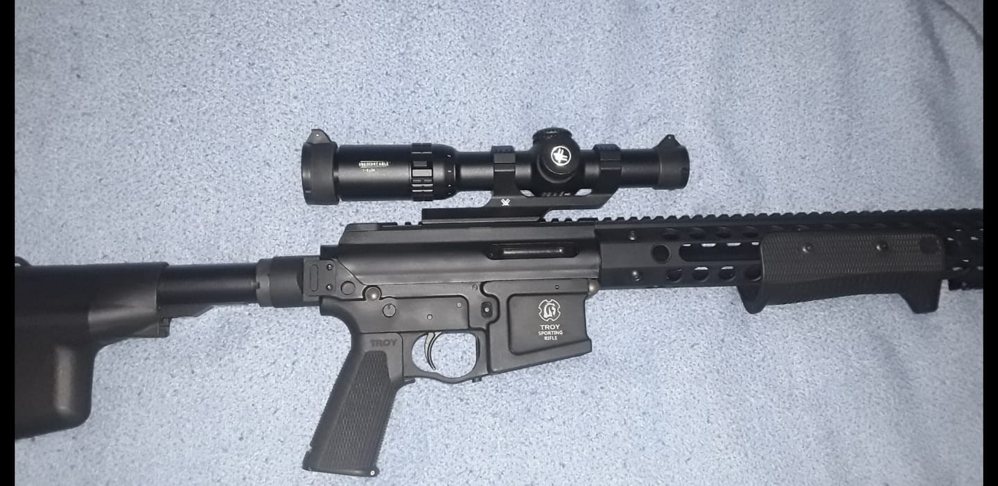 Customer photo review of Vector Optics Flip-Up Cap aus Kunststoff in verschiedenen Größen