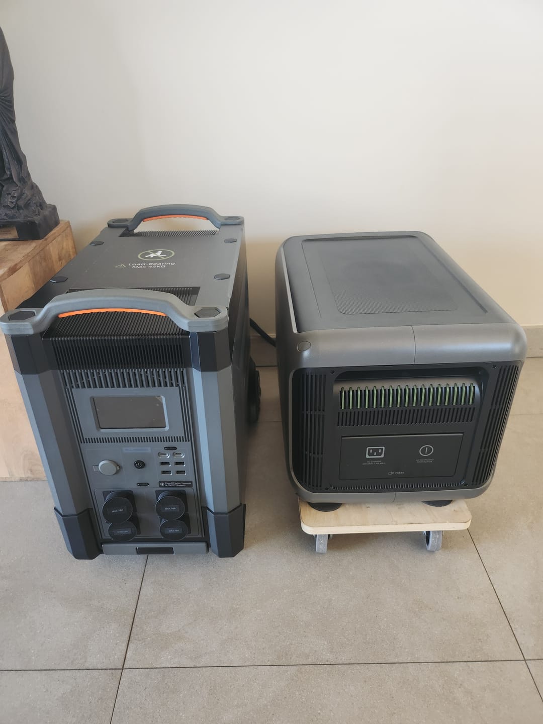 Customer photo review of ALLPOWERS R4000 + B3000 Expansion Battery | Battery Kit