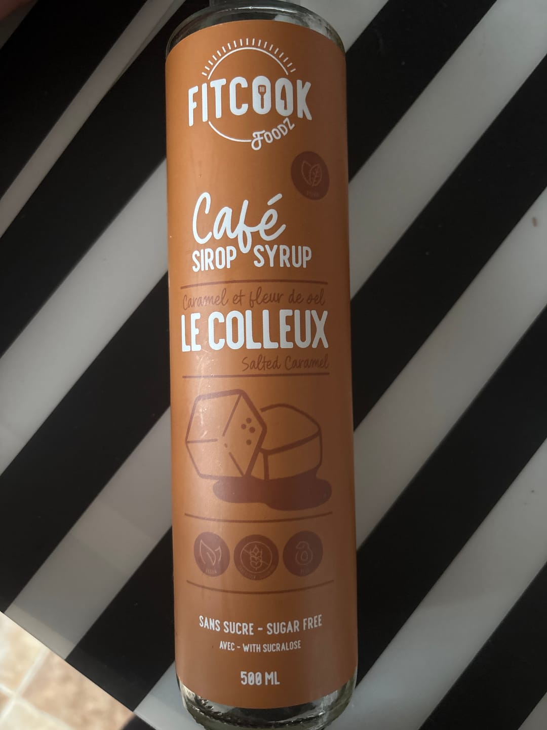 Customer photo review of Fitcook Foodz - Sirop pour Café 500ml
