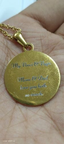 Customer photo review of Aiah Emblem (Disc)