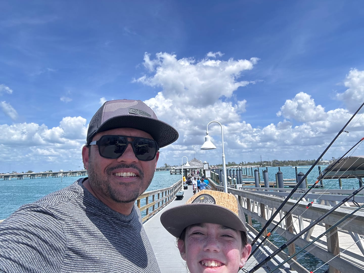 Customer photo review of XL Performance Snapback Hat - Camo