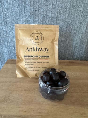 Customer photo review of Mushroom Gummies