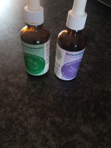 Customer photo review of Fibroid & Hormonal Balance Combo